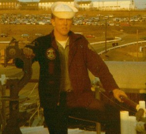 Mark Crosbie at US Base